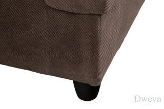 Vetra 3-Piece Pineapple Velvet Sectional Sofa Set Dweva