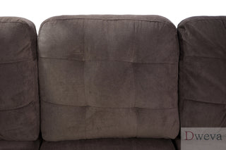 Vetra 3-Piece Pineapple Velvet Sectional Sofa Set Dweva