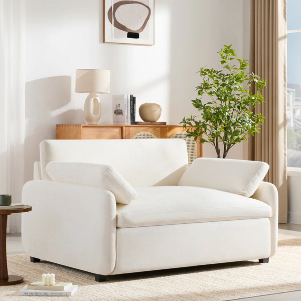 Cove Oversized Chenille Lounge Chair image