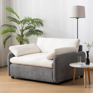 50*43" Oversized Chenille Single Sofa Chair Dweva