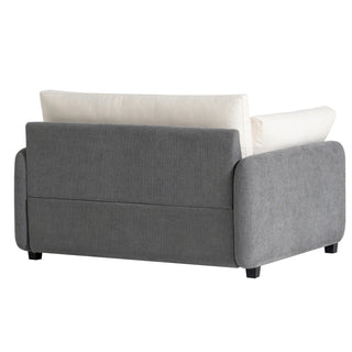50*43" Oversized Chenille Single Sofa Chair Dweva