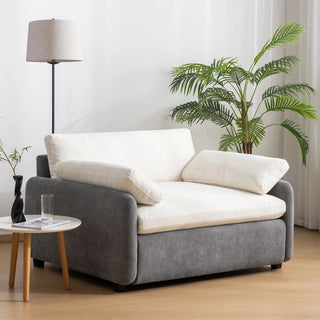 50*43" Oversized Chenille Single Sofa Chair Dweva