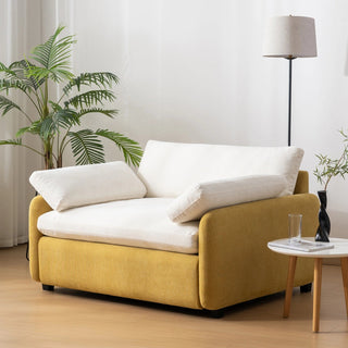 50*43" Oversized Chenille Single Sofa Chair Dweva