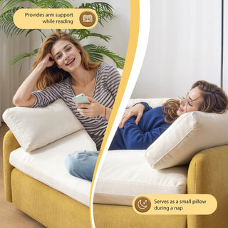 50*43" Oversized Chenille Single Sofa Chair Dweva