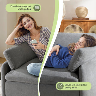 50*43" Oversized Chenille Single Sofa Chair Dweva
