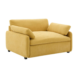 50*43" Oversized Chenille Single Sofa Chair Dweva