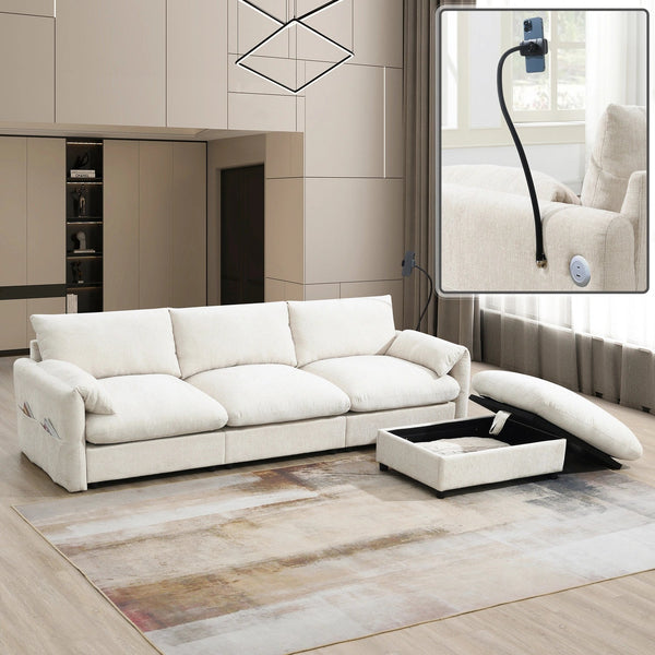 Calder Smart Storage Sectional image