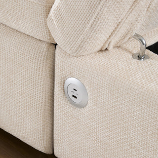 107'' Sectional Sleeper Sofa Bed with Pull Out Couch Dweva