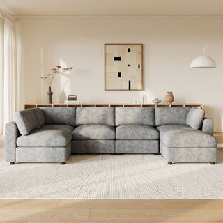 129" Modular Sectional Sofa Dweva