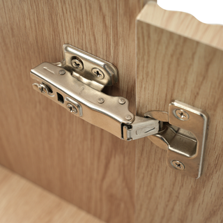 [Video]21.6 inch Modern Floating Bathroom Vanity with Ceramic Basin - Perfect for Small Bathrooms, Left side storage Dweva