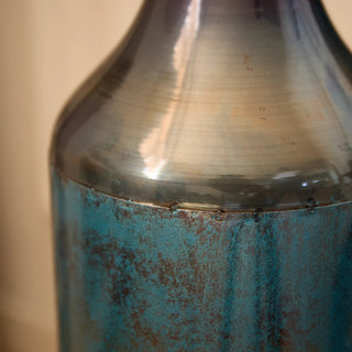 Floor metal vase modern style decoration home droplet shaped white metal vase 3-piece set gorgeous home decoration large glazed metal vase Dweva