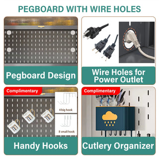 73'' Tall Kitchen Pantry Cabinet , 6 Level Flip Door with Pegboard Spacious, Adjustable & Stylish Metal Pantry Storage Cabinet, Anti-Tip Design Hutch for Kitchen, Dining Room, Living Room(Grey) Dweva