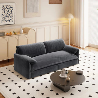 66" Queen Pull Out Sofa Bed, 3-in-1 Convertible Sleeper Sofa with Side Storage,Multi-Functional Velvet Loveseat Bed for Living Room,Bedroom,Apartment,Office.(Old Sku:W1885P154639/W1885P214785) Dweva