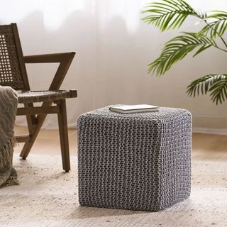 KNITTED FOOT STOOL Dweva