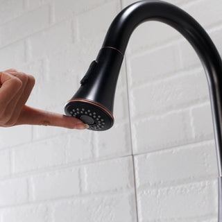 Kitchen Faucet with Pull Out Spraye, Oil-Rubbed Bronze Dweva
