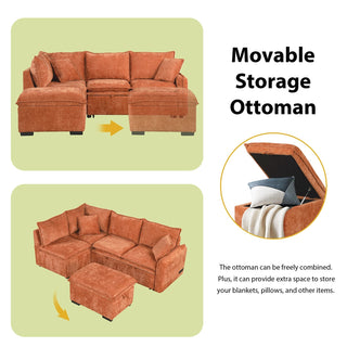82.67"Convertible Sofa Bed Dweva