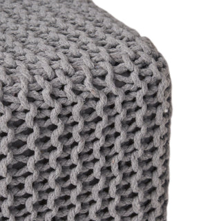 KNITTED FOOT STOOL Dweva