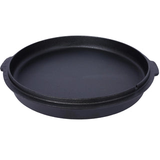 Pre-Seasoned Cast Iron Dutch Oven With Skillet Lid, Outdoor Camping Deep Pot for Camping Fireplace Cooking BBQ Baking Campfire, With Iron Pot Rack, 12 Quart Dweva
