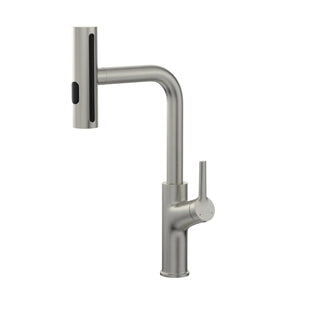 360° Pull-Down Kitchen Faucet with 4 Spray Modes, Brushed Nickel Dweva