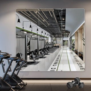 60"x 15" inch Full Body round corner mirror for Living Room Bedroom Cloakroom Wall hanging with hanging hole High quality 5mm silver mirror Explosion-proof glass Dweva