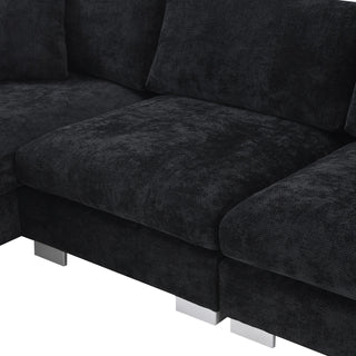 96*56" Modern Cloud Sectional Sofa Dweva