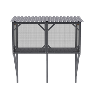 Cat Window Box, 43.3" Catio Outdoor Cat Enclosure with Bug Proof Net for Sunbathing, Napping & Viewing, Window Perch for Large Indoor Cats - All Weather Use, Cat Cage Dweva