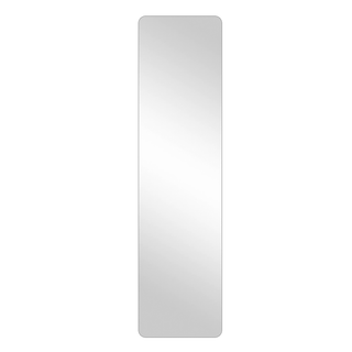 60"x 15" inch Full Body round corner mirror for Living Room Bedroom Cloakroom Wall hanging with hanging hole High quality 5mm silver mirror Explosion-proof glass Dweva