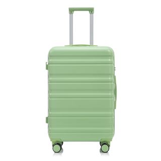 HIFINE TOURIST 20"/24"/28" 3 pcs/set in ABS Spinner Wheel Luggage, Carry on Suitcase, Matching Color, TSA Combination Lock (Green) Dweva