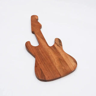 Wooden Platter - Guitar Shape Dweva