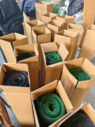 5ft x 10ft Premium Artificial Turf Mat with Drainage Holes. Thick Fake Grass with Rubber Backing, Ideal for Indoor/Outdoor Pet Areas, Garden, Lawn, Patio & Balcony Decor(Grass height 0.6 inches/1.5cm) Dweva