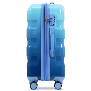 Luggage Set 3 Piece – Hardshell Suitcases with Spinner Wheels and TSA Lock, Lightweight Durable PC+ABS, Vibrant Glossy Expandable Design for Travel (20"/24"/28") Dweva