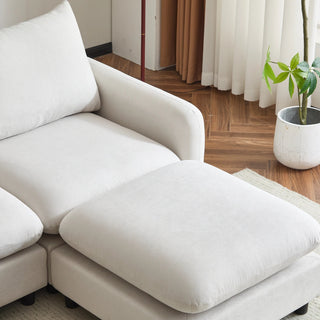 L Shaped Modular Free Combination Sectional Sofa Dweva