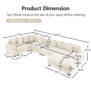Velora Cloud Modular Sofa