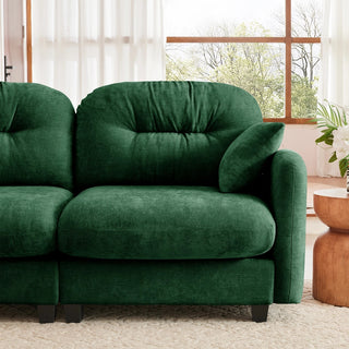 Mira Loveseat With Ottoman Dweva