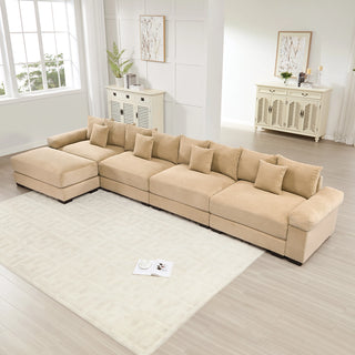 Velora Cloud Modular Sofa - Camel