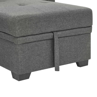 86'' Upholstered Pull-Out Sofa Bed Dweva