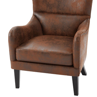 HI-BACK Studded Chair,Arm Chair,Living-room, Study and Bedroom Dweva