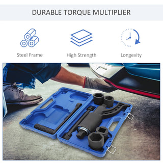 Wrench Heavy Duty Torque Multiplier Wrench Set, Amplifie Lug Nut Remover Dweva