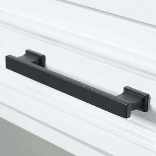 K&K 54.9" Kitchen Island with Drop Leaf, Power Outlet, Kitchen Storage Cart with 4 Door Shelves, Cross Barn Doors & Visual Glass Door, Rolling Kitchen Island on 4 Wheels for Kitchen, Dining Room,White Dweva