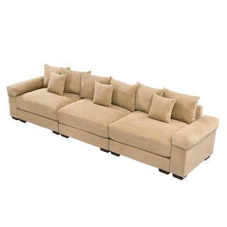 Velora Cloud Modular Sofa - Camel