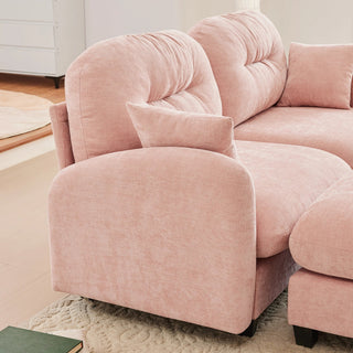 Mira King With Double Ottoman Dweva