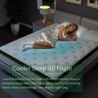 Luna Luxury Hybrid Mattress Dweva