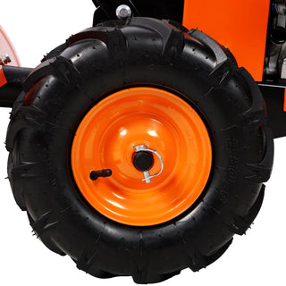 Heavy duty Power tiller, Rear Tine Tiller - 7HP Gas Engine 212CC, 20" Wide and 8" Deep Cultivator - Garden Soil Prep for Planters and Vegetable Beds and More. Dweva