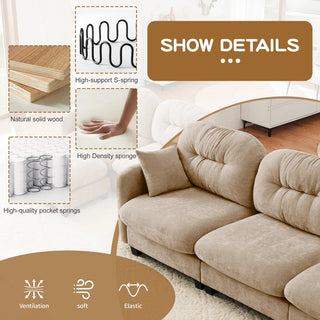Loveseat Cloud Sectional Couches Dweva