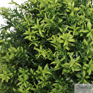 3FT Artificial Boxwood Cone Tree Faux Shrub for Outdoor Planter and Entryway Décor 2pcs/set Dweva