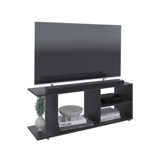 Goodwood Minimalistic Tv Stand for 65-Inch TV With 5 Open Shelves