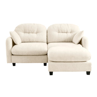 Mira Loveseat With Ottoman Dweva