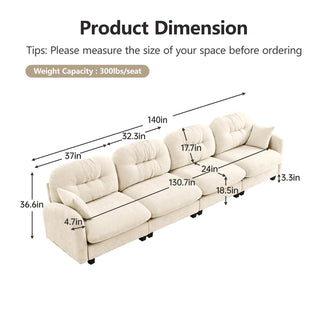 Mira King Sofa Dweva