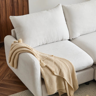 L Shaped Modular Free Combination Sectional Sofa Dweva