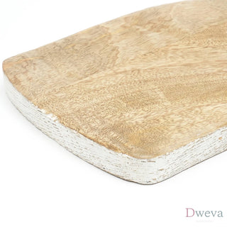 Lauren Handmade Wooden Cutting Board/Cheese Board- 15x7.5" Dweva
